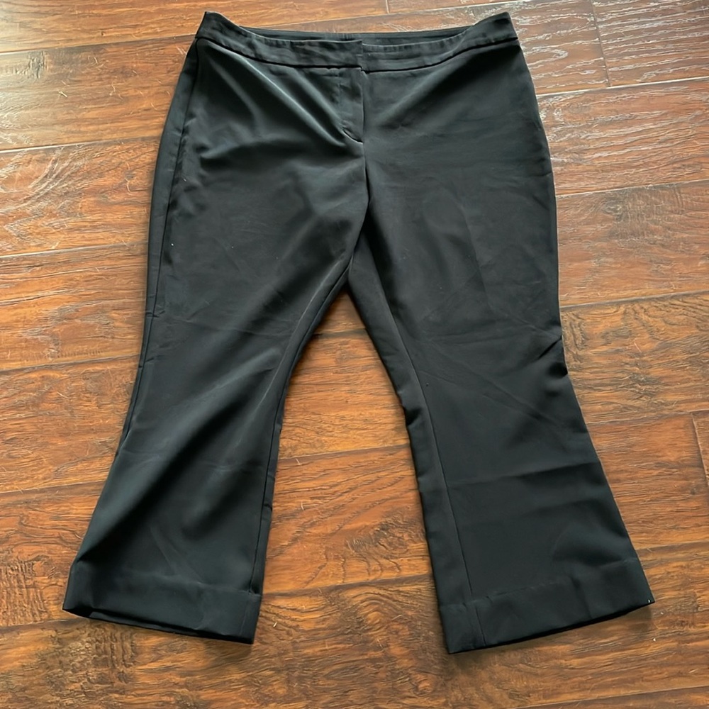 Cropped flare pants